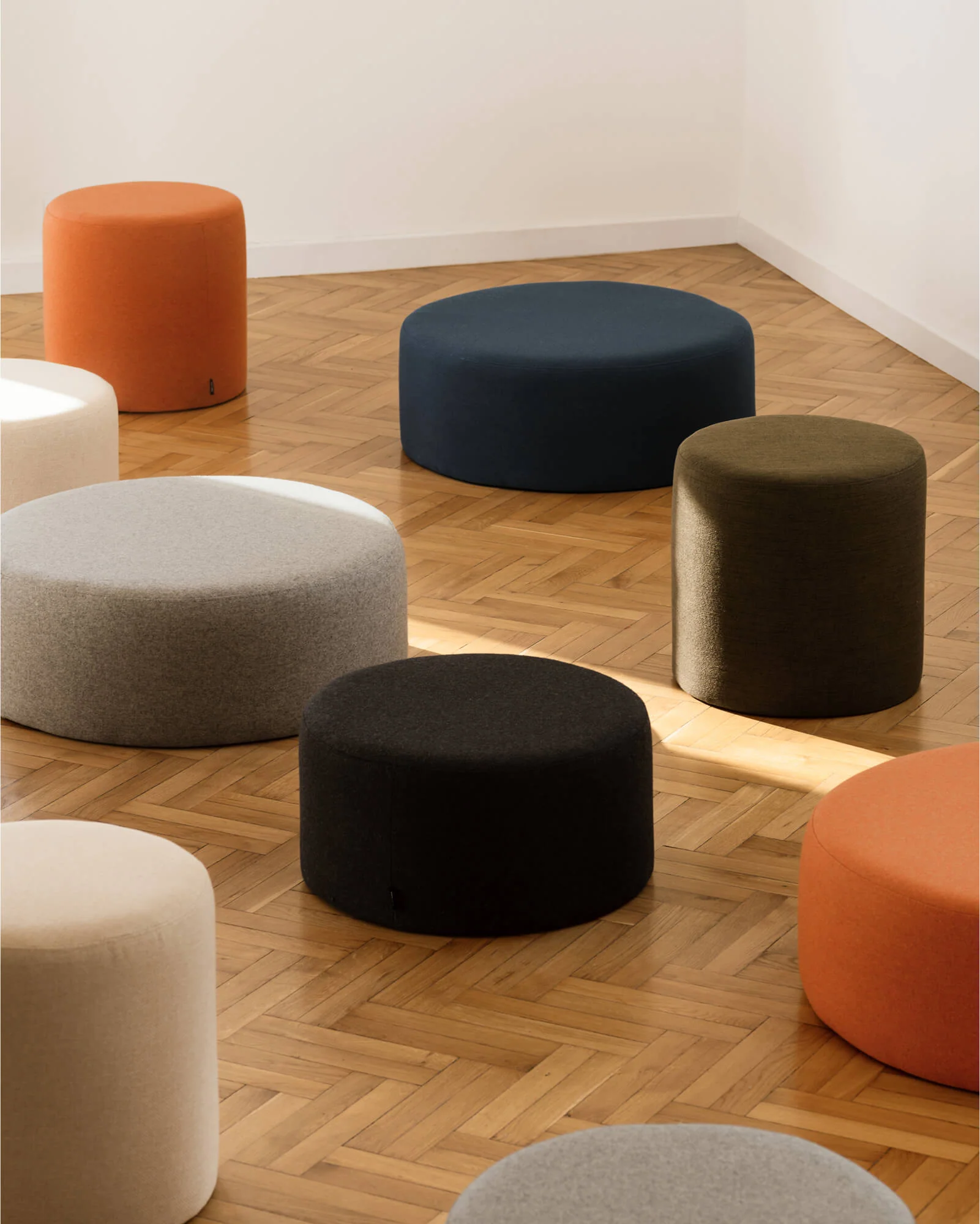 Folk Pouf - low - Image 3
