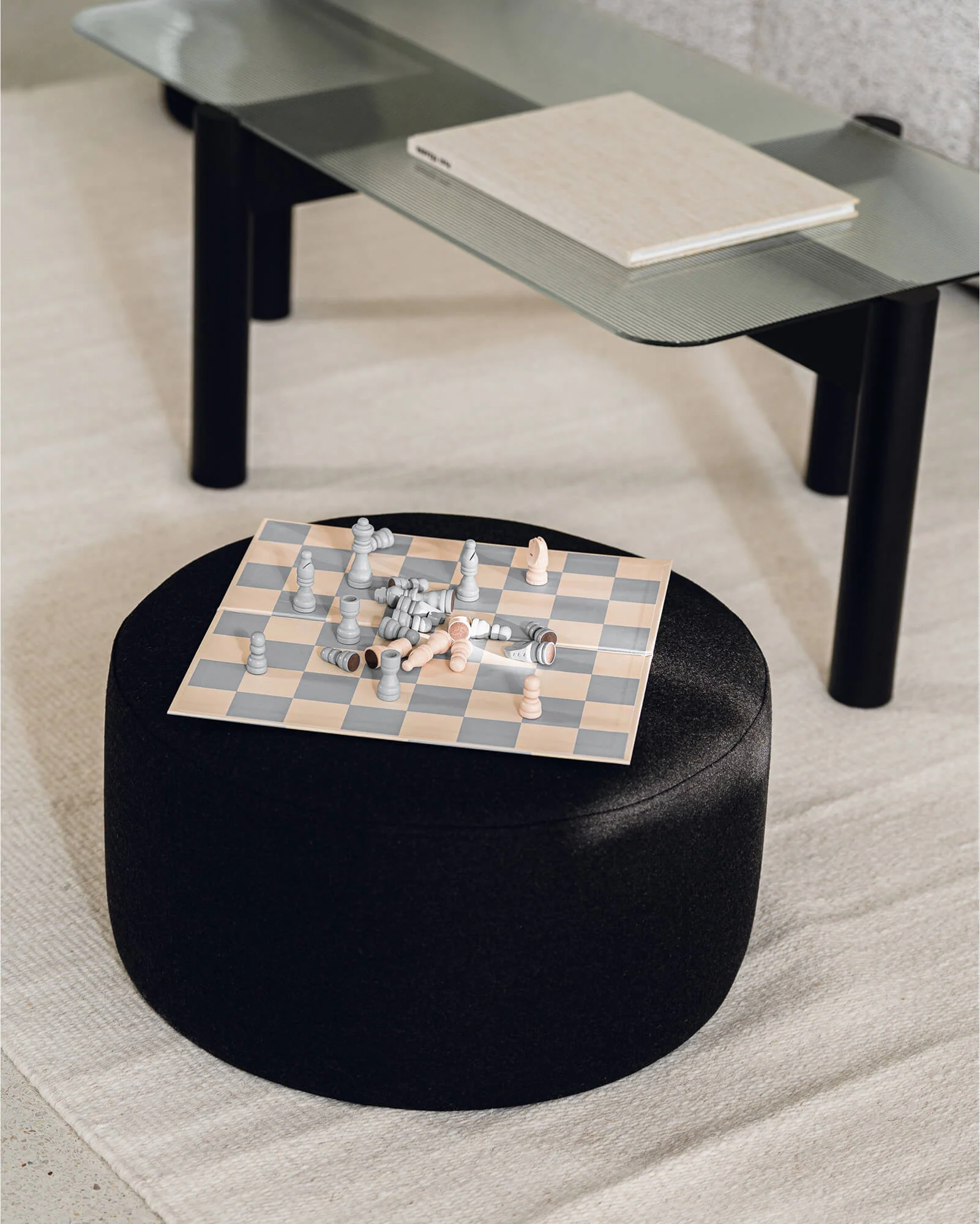 Folk Pouf - low - Image 4
