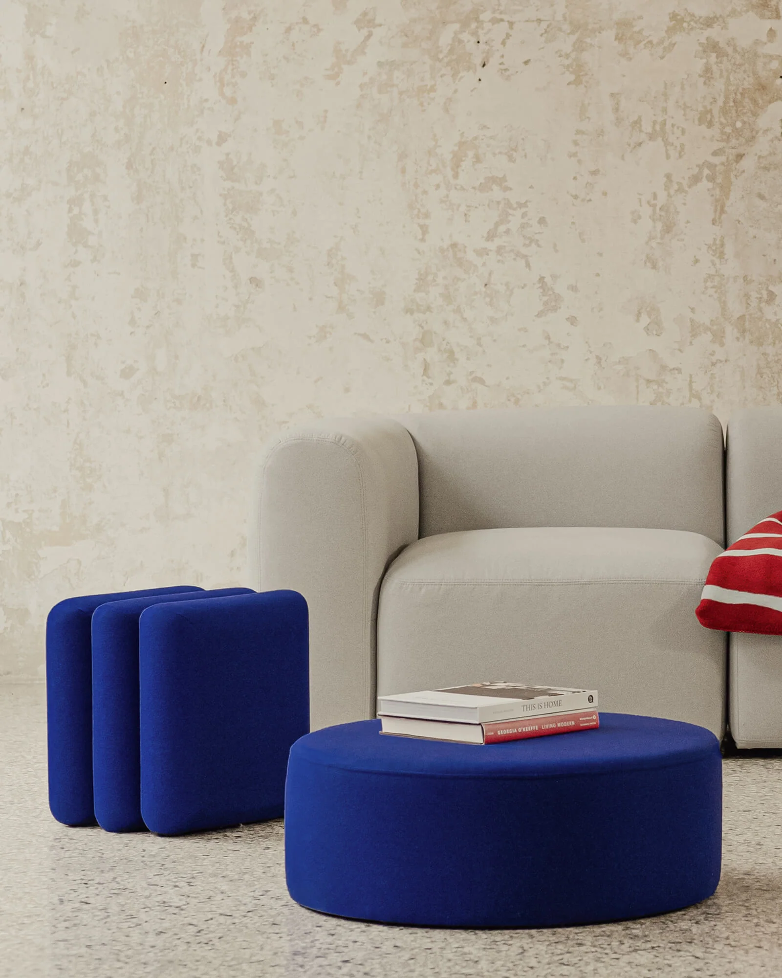 Folk Pouf - wide - Image 2