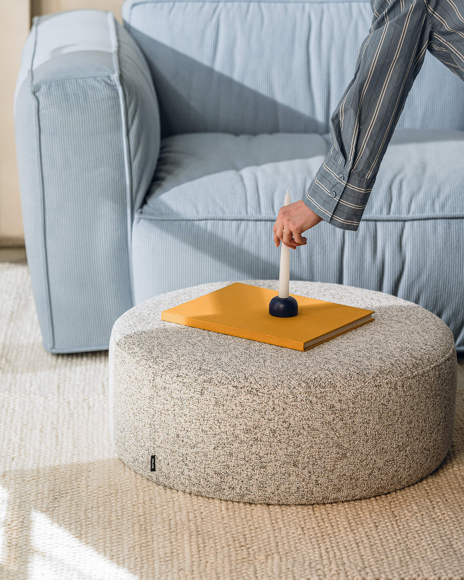 Folk Pouf - wide - Image 6