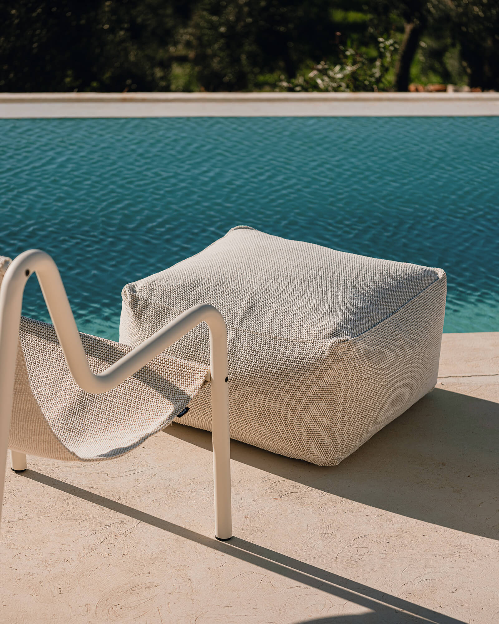 Keno Outdoor Pouf - Image 7