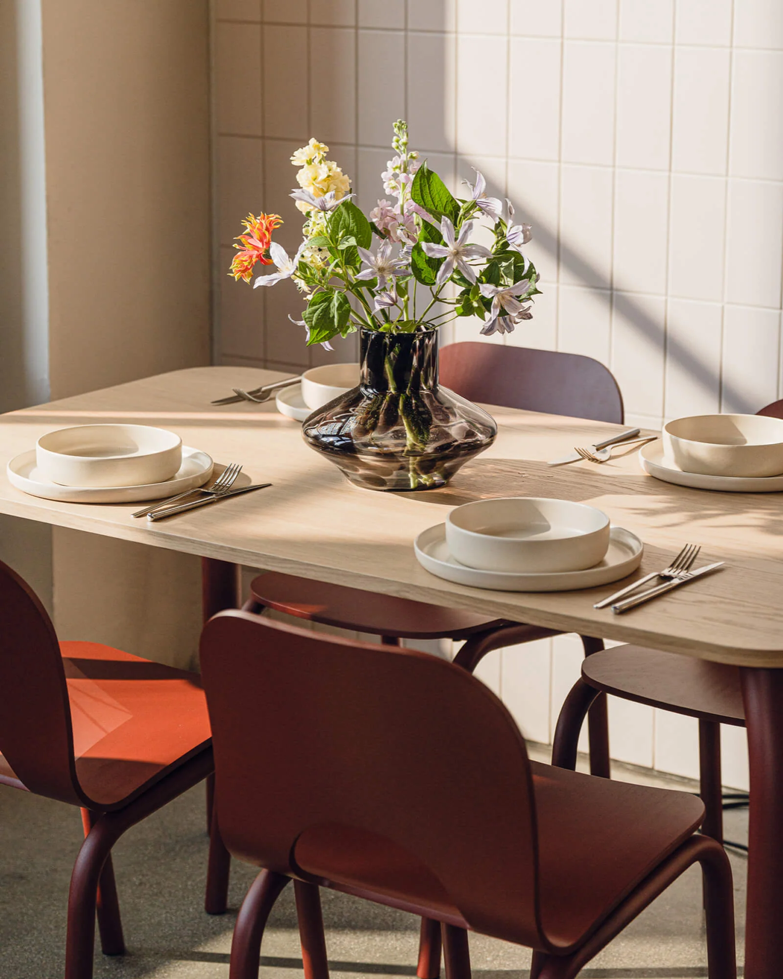 Meko Dining Table - 140 x 80 cm - Image 8