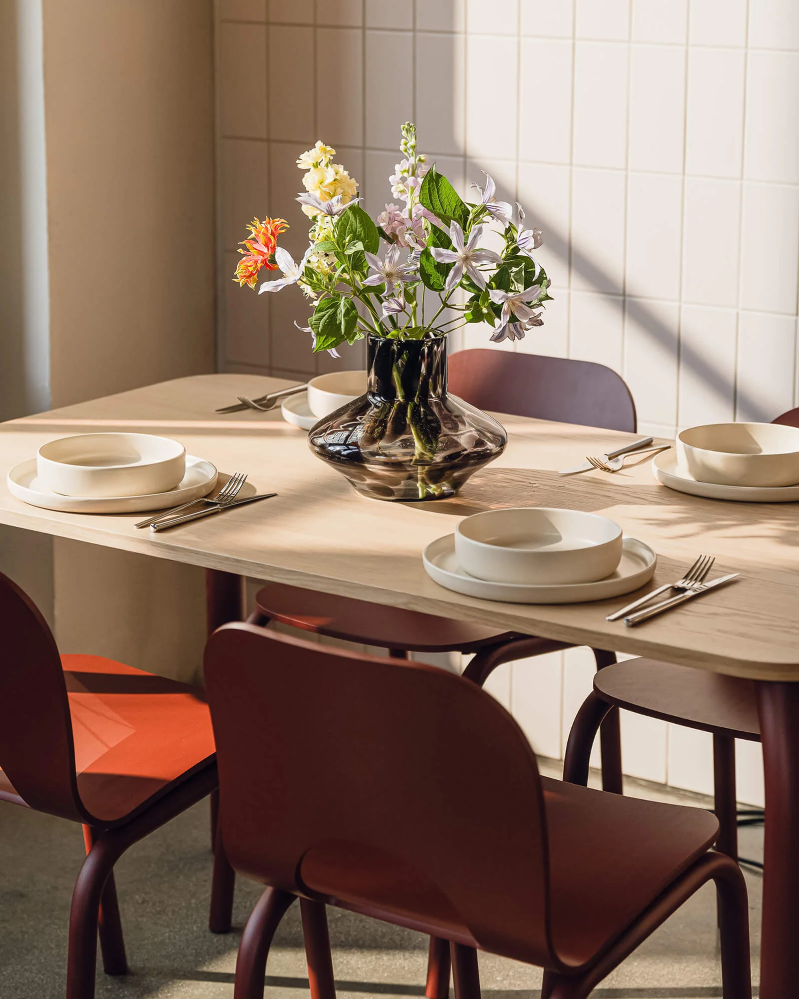 Meko Dining Table - 140 x 80 cm - Image 8