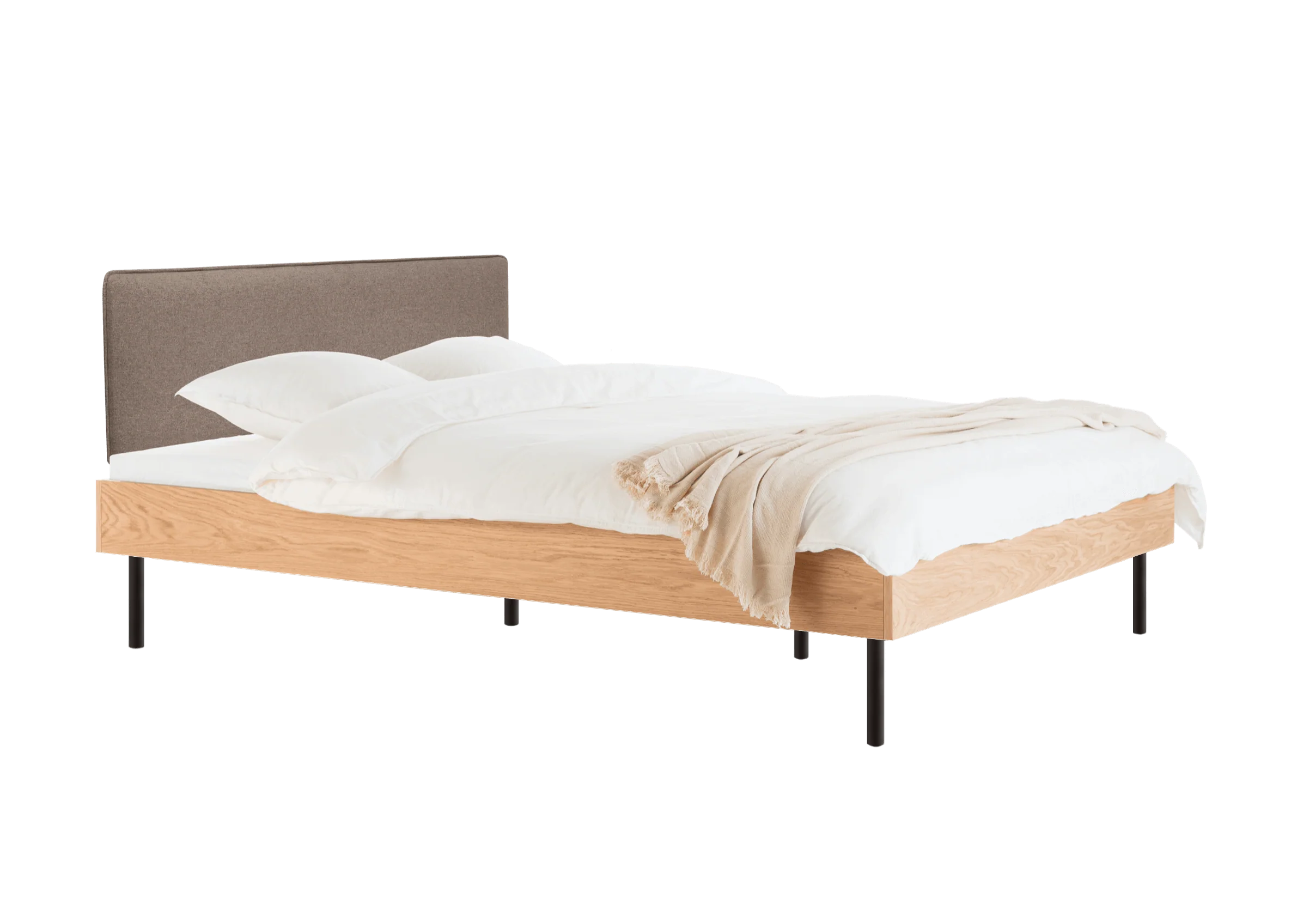 Streiko Bed Oak - Image 3