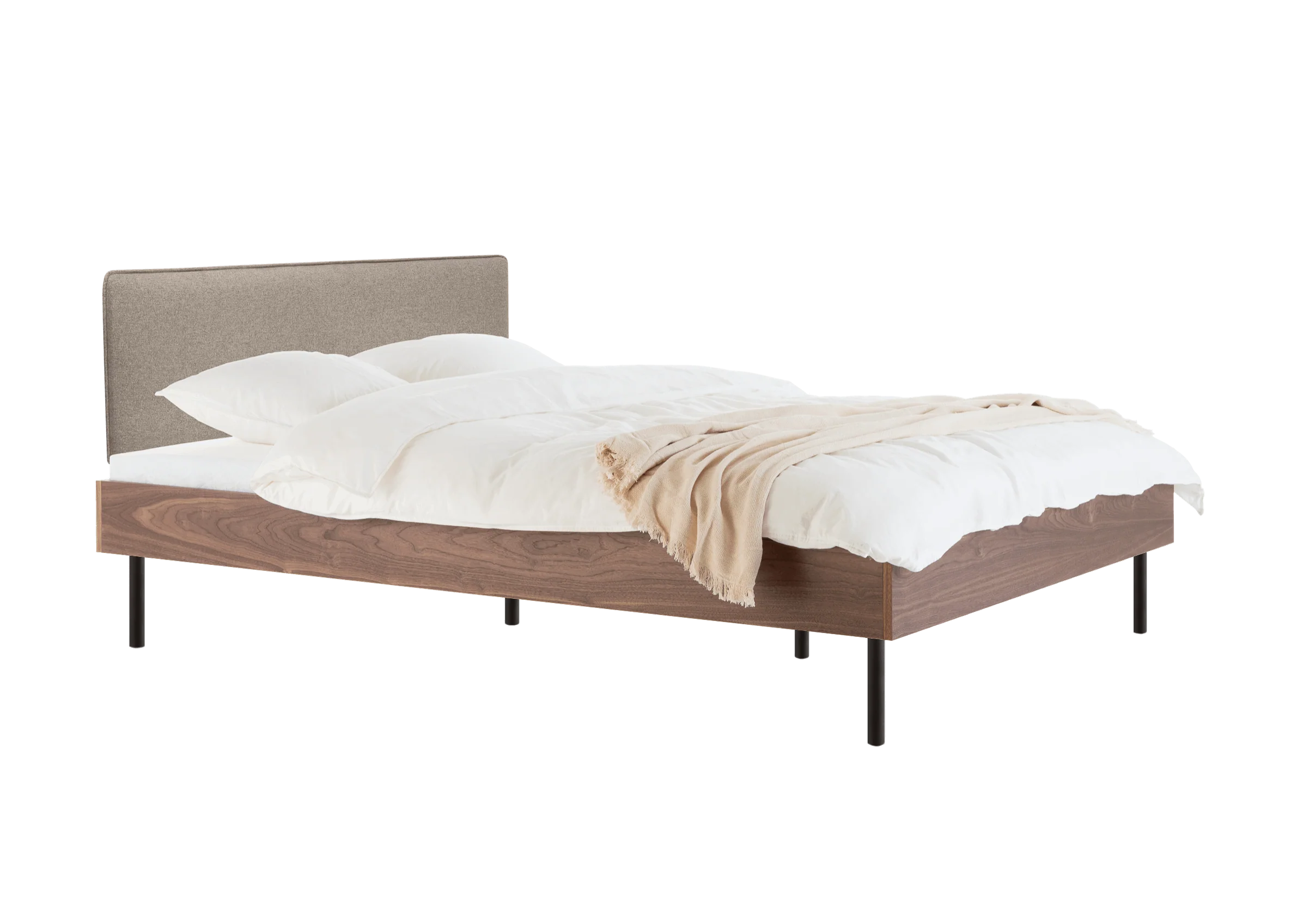 Streiko Bed Walnut - Image 13