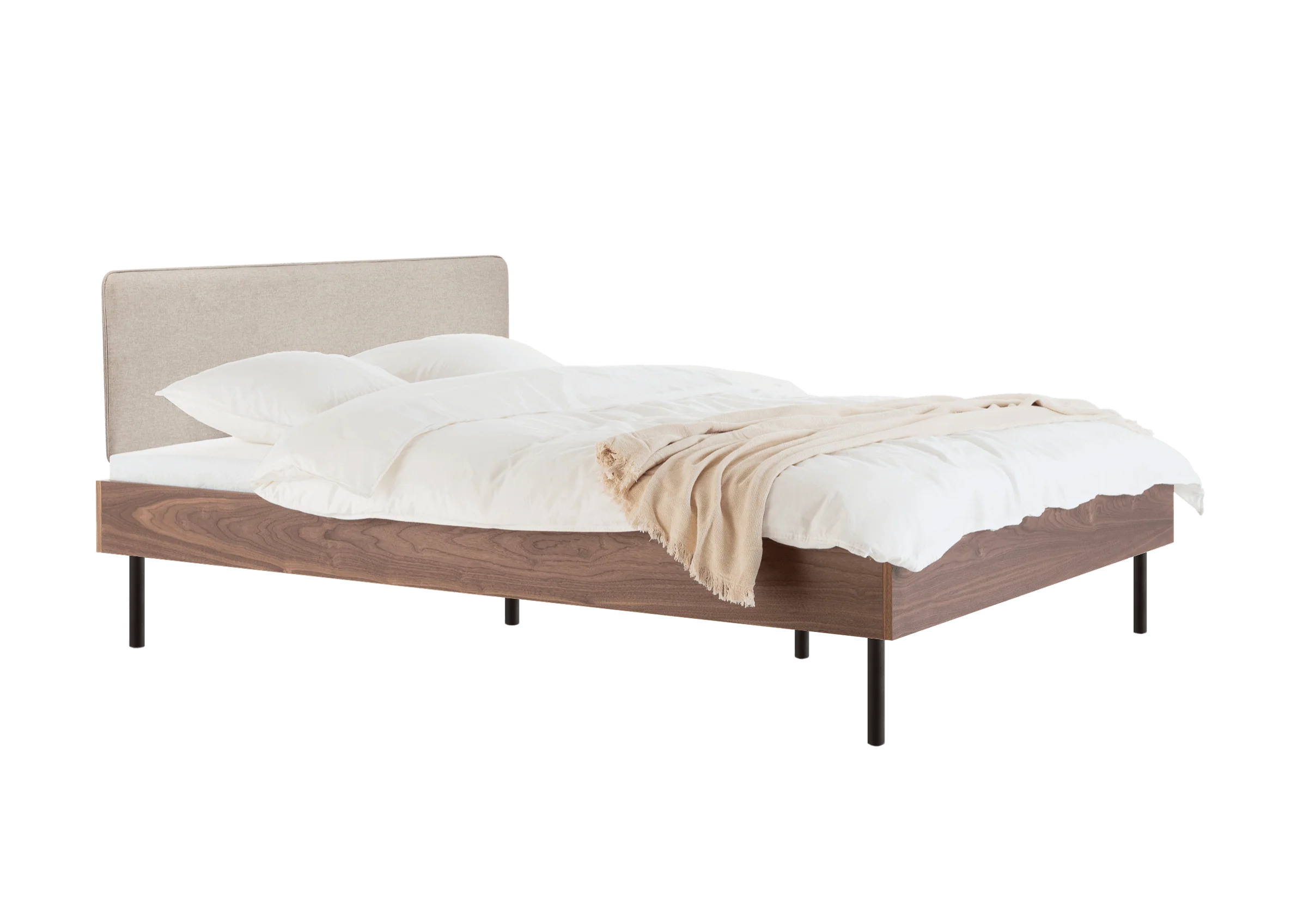 Streiko Bed Walnut - Image 14