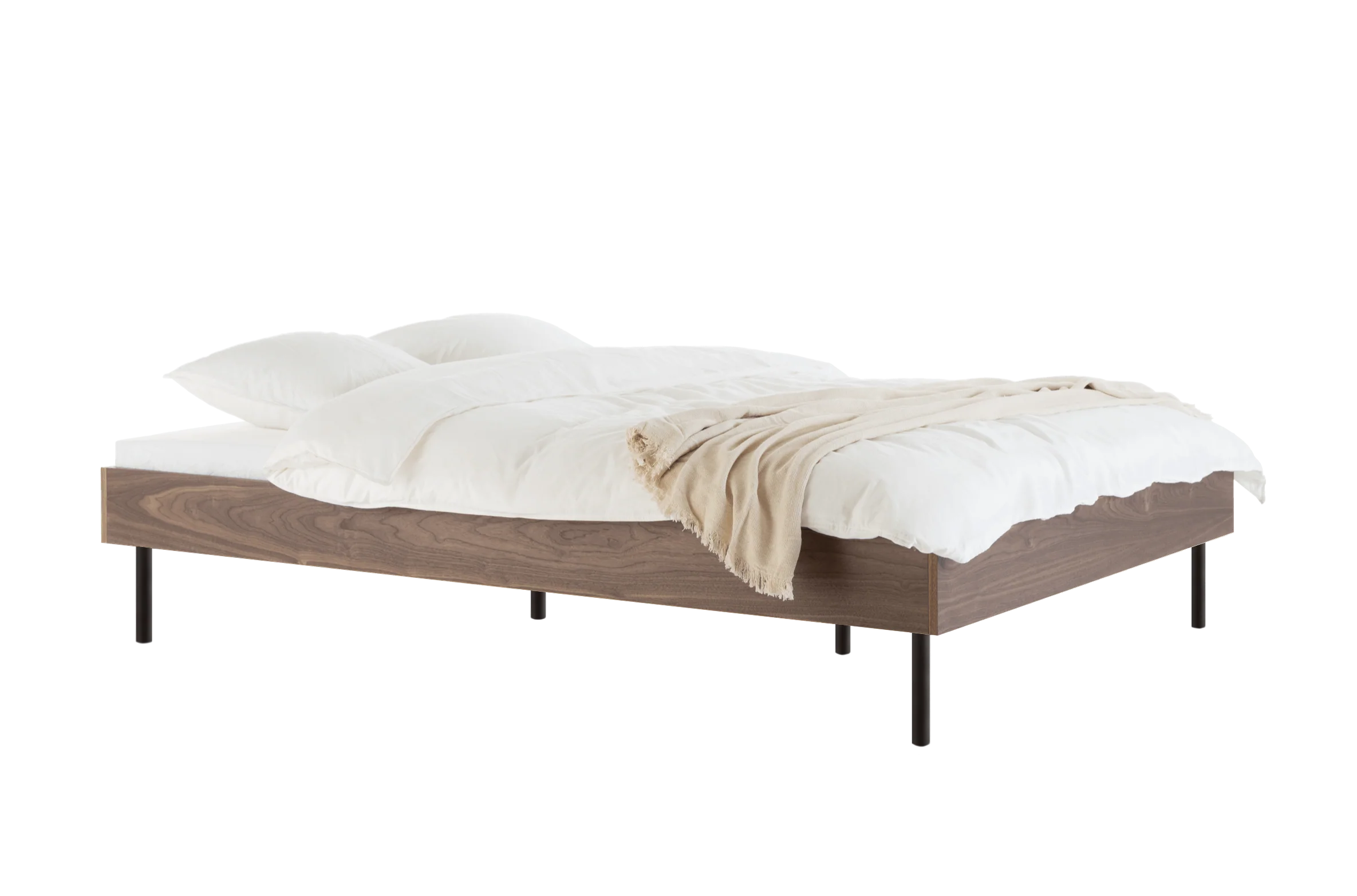 Streiko Bed Walnut - Image 3
