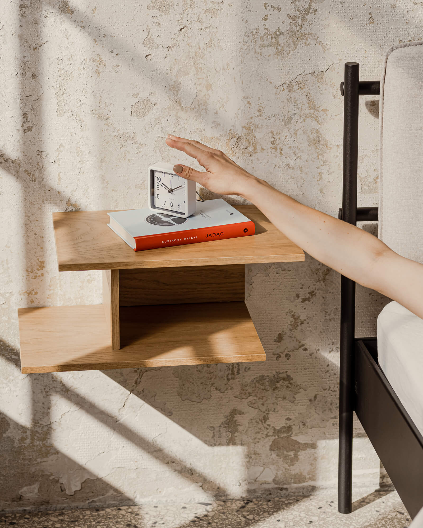 Tann Bedside Shelf - right - Image 3